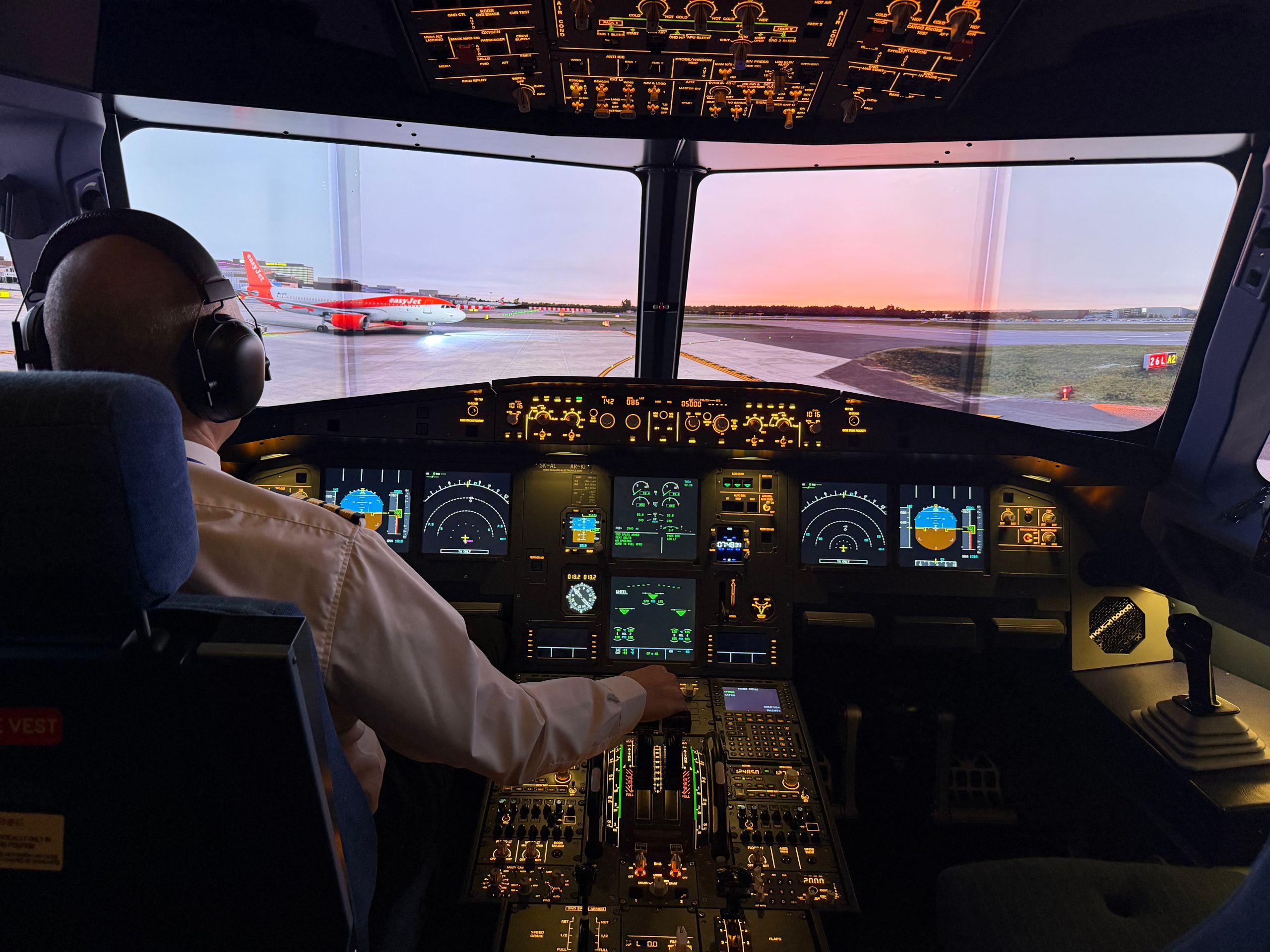 a320 simulator, a320 sim gatwick, a320 sim crawley