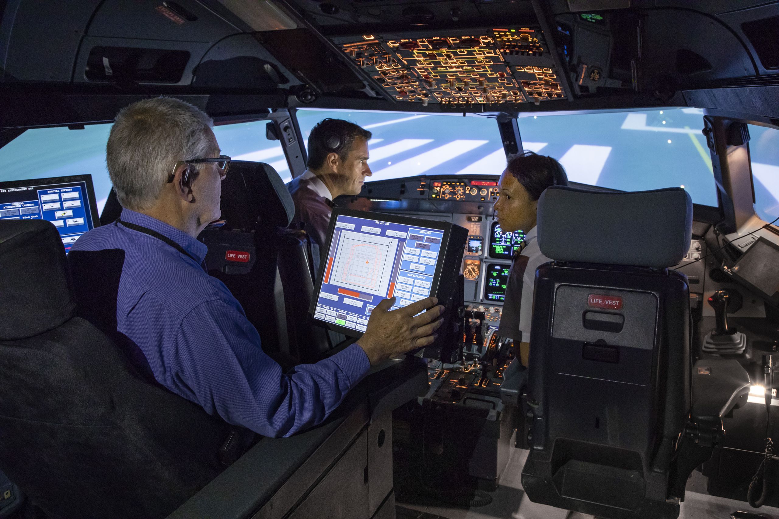 aps mcc, full flight simulators, coaching
